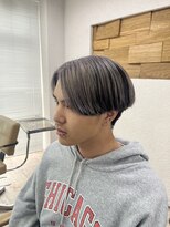 アジールヘア 所沢プロペ通り店(agir hair) カルマパーマシルバーオンブラックアッシュブラック所沢韓国