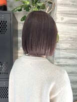 ヲタク(wotaku.)&nbsp;ラベンダーグレージュケアブリーチグレージュカラーくすみカラー
