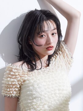 ラフィス ヘアー リアン 西宮北口店(La fith hair lien) 【La fith】暗髪カラー×レイヤーカット