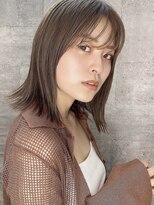 ブリス(VLISS)&nbsp;くびれミディアム×ベージュブラウン