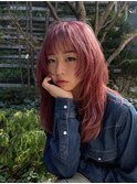 90"s グランジヘア/ケアブリーチ/ハイトーンカラー/暖色カラー