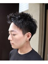 カズ 中津店(KAZU) メンズヘア スパイキーショート 阪急茨木市駅 軟毛