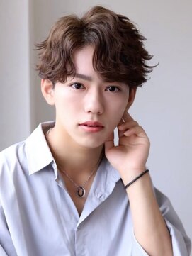 ソイクフ(SOY KUFU) MEN'SHAIRカルマパーマセンターパート