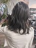 【外国人風】カット＋ハイライト（白髪ぼかし可能）￥17000　ロング