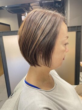 ナナ なかもず店(nana) ナチュラルショートボブ