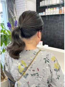 リール(THE RIRE.) *THE RIRE. ハイライトカラー×オリーブグレー*