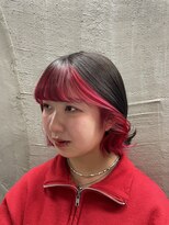 ロイジー(roijir) 表参道 roijir × インナーカラー × レッドカラー