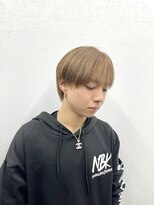 グルグル 下総中山店(GULGUL)&nbsp;ベージュカラー（黒染め、矯正履歴アリ）【野村翼】