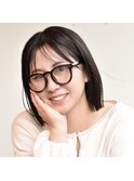 大人気♪丸顔さんでも似合うぷつっとボブ