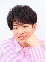 ソレイユトウキョウシブヤ(SOLEIL TOKYO shibuya)&nbsp;メンズ王道前下がりミックスパーマ