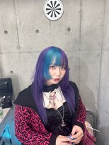 インク 渋谷(INK.) 青紫デザインカラー