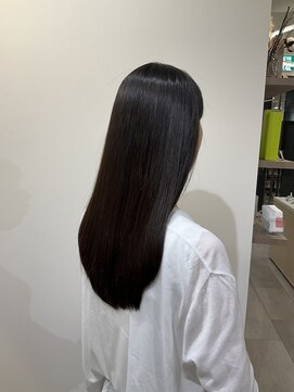 クク(coucou) 髪質改善ストレート×ロングスタイル