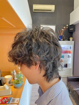 イースト(YEAST) メンズヘア マレットヘア