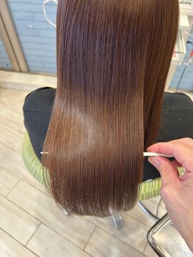 ビス リアン 川口店(Vis lien) 20代30代40代髪質改善カラーアッシュベージュ艶感ストレート