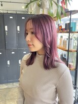 フェリアファム 北千里(FERIA fam)&nbsp;インナーカラー/ハイライト/縮毛矯正/レイヤーカット/髪質改善