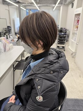 クレア 上大岡(CREA) ハイライトバレイヤージュダブルカラーケアブリーチ30代40代50代