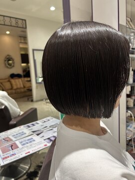 シャンプーボーイ セントラル 博多(SHAMPOO BOY central) ショート/ショートボブ/切りっぱなし/博多