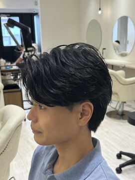 バース 梅田中崎町店(BIRTH) ニュアンスパーマセンターパートフェザーパーマ大阪パーマ