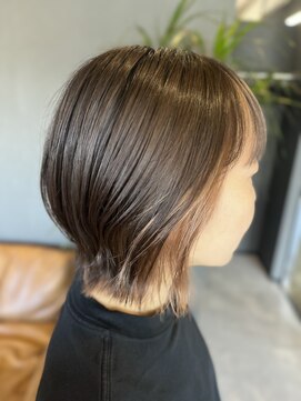 ジールヘアー(GIIL HAIR) 外はね、インナーカラー