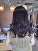 【ラベンダーベージュ】透明感カラー×髪質改善トリートメント
