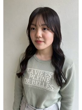 イタクラ 赤道店 (ITAKURA) シースルーバング/ロング巻き髪/コテ巻き/デジタルパーマ
