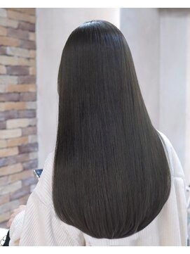 アリー 原宿 表参道(ALLY) ALLY濱田　ダークトーンでも透け感グレイジュ