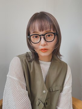 フィット ヒュー 千葉(fit hue) 黒髪/オリーブグレー/ココアベージュ/小顔/クラゲヘアー【千葉】