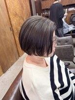 ロルド シェリ(Rold Cheri)&nbsp;【山本智文】カーキーハイライトショートボブ