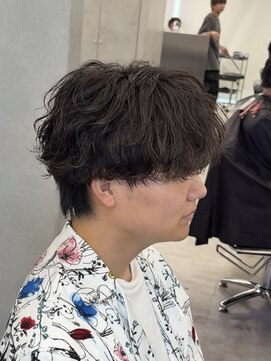 ネクストメンズ 表参道(NEXT men's) サーフカール／スパイキーショート/ブルーブラック/表参 道
