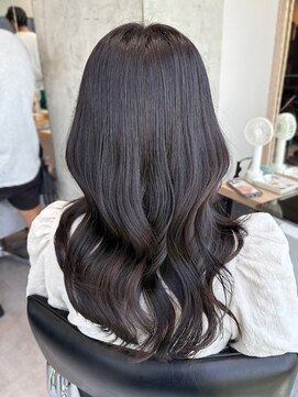 ディーエックス ウエスト(Dxxxx WEST) ダークブラウン［韓国/顔周りカット/イルミナカラー］