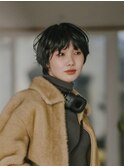《benji》マッシュショートパーマ