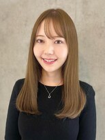 エアー 青山(AIR) 透明感カラーアッシュグレージュレイヤーカット髪質改善