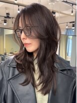 ジアン テラス(GIEN TERRASSE)&nbsp;ニュアンスレイヤーカット海外風レイヤー/岸本