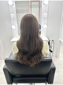 透明感オリーブベージュ