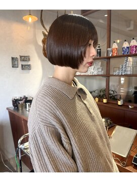 ウツギ(UTSUGI) ミニボブ×フェイスレイヤー