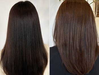 ヒア 春日井店(here.)の写真/年齢とともに変わる髪に、ハリとツヤを。大人女性の髪悩み、すべてお任せください＊バイカルテ取り扱い◎