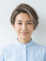 と和 巣鴨&nbsp;【50代】白髪をデザイン化！洗練ハンサムショート