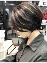 クレア 下北沢(CREA)&nbsp;２０代ブリーチカラー/下北沢/ダブルカラー/レイヤーカット