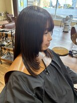 ヘアースタジオ グロース(HAIR STUDIO growth)&nbsp;カット+PPT（アミノ酸）縮毛矯正+カラー＋トリートメント