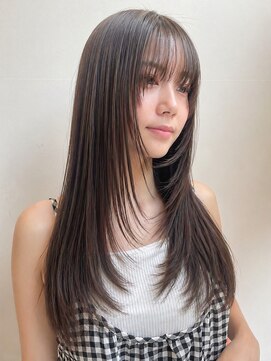 トリッカ シブヤ(TRICCA SHIBUYA) 透明感カラー/顔周りレイヤー/小顔ヘア/髪質改善/寒色/似合わせ
