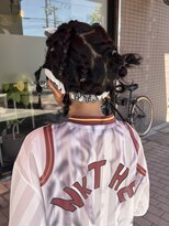 コス(KoS)&nbsp;キッズダンス発表会ヘアアレンジ