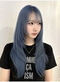 Blue × Hashcut°・*:.。.