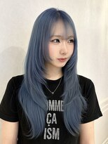 ヘアーサロン リアン 熊谷2号店(hair salon Rien)&nbsp;Blue × Hashcut°・*:.。.