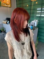 イェスオキナワ(yes okinawa)&nbsp;オレンジカラーが可愛い！たっぷりレイヤーカット