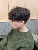 ニアウ 伊勢崎連取店(Niau)&nbsp;MEN’S HAIR/サーフカール/刈り上げセンターパート/ツイスト