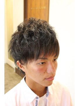 ディスパッチヘアー 甲子園店(DISPATCH HAIR) Point縮毛矯正で癖は生かすメンズスタイル
