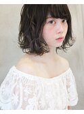 透明感、美白ボブ♪