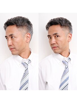 ラヴィ ニュー スタンダードバーバー 浜松町(LAVIE NEW STANDARD BARBER) ビジネスマンフェードスタイル