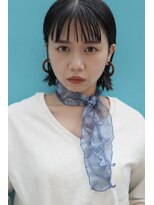 イリ(iri) 〈iri〉切りっぱなしボブ/ ボブ/ショート/暗髪