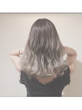 ヘアーステーション ハレラ(Hair station HaLe'LA) バレイヤージュカラー